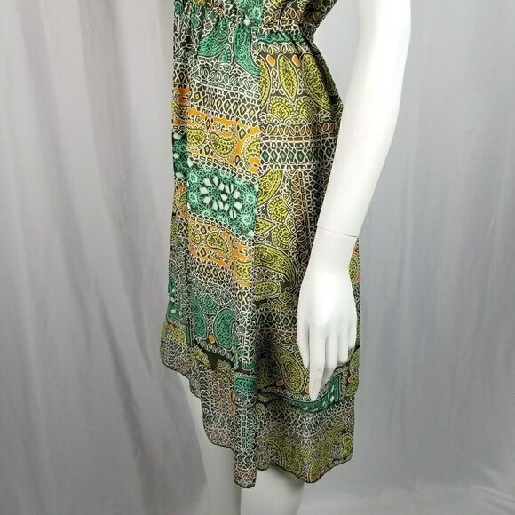 One World Paisley Print Off the Shoulder Dress - Picture 5 of 6